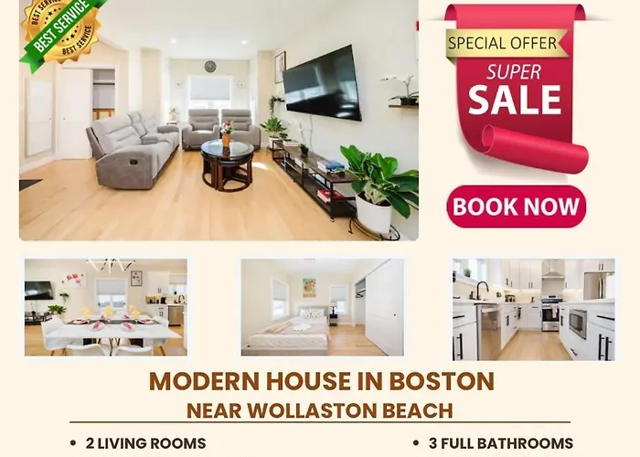 60-1 4Br Boston - Cozy New Apt Near Franklin Park